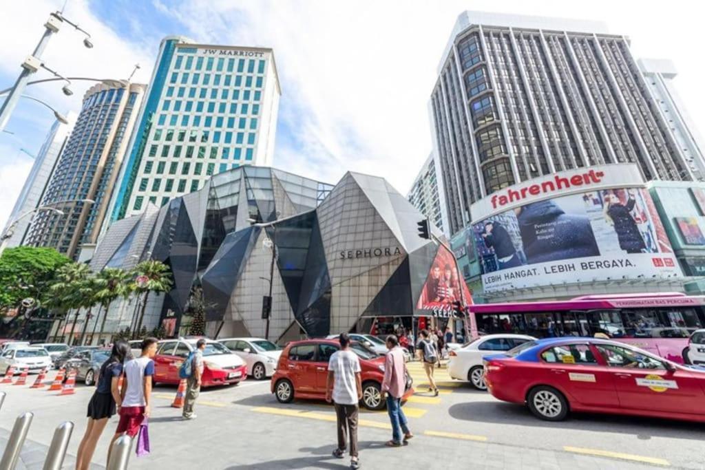 Fahrenheit Condo Bukit Bintang Kl 2R By Roseline Kuala Lumpur Esterno foto